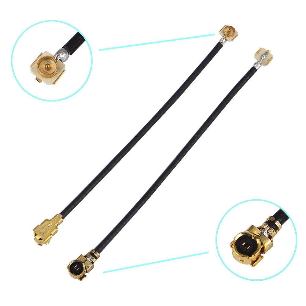 onelinkmore U.fl IPX Male to IPX Female Antenna Cable Extension Cord Pack of 2