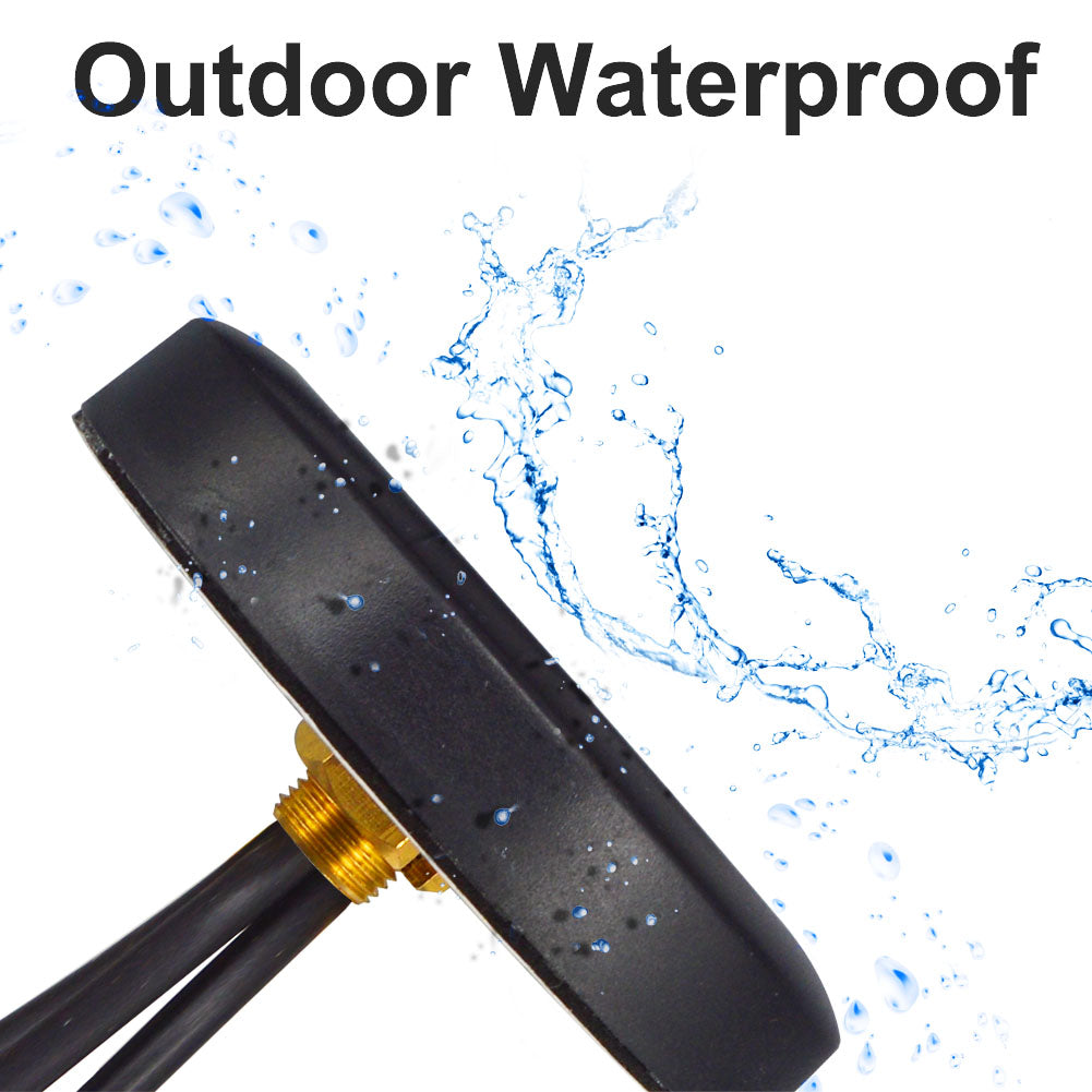 4G LTE WiFi GPS Antenna Combined Antennas Magnet and Adhesive Mount 3 Leads Antenna Triple SMA Male Connector 1.5M for Navigation Head Unit Car Telematics 4G LTE Mobile System