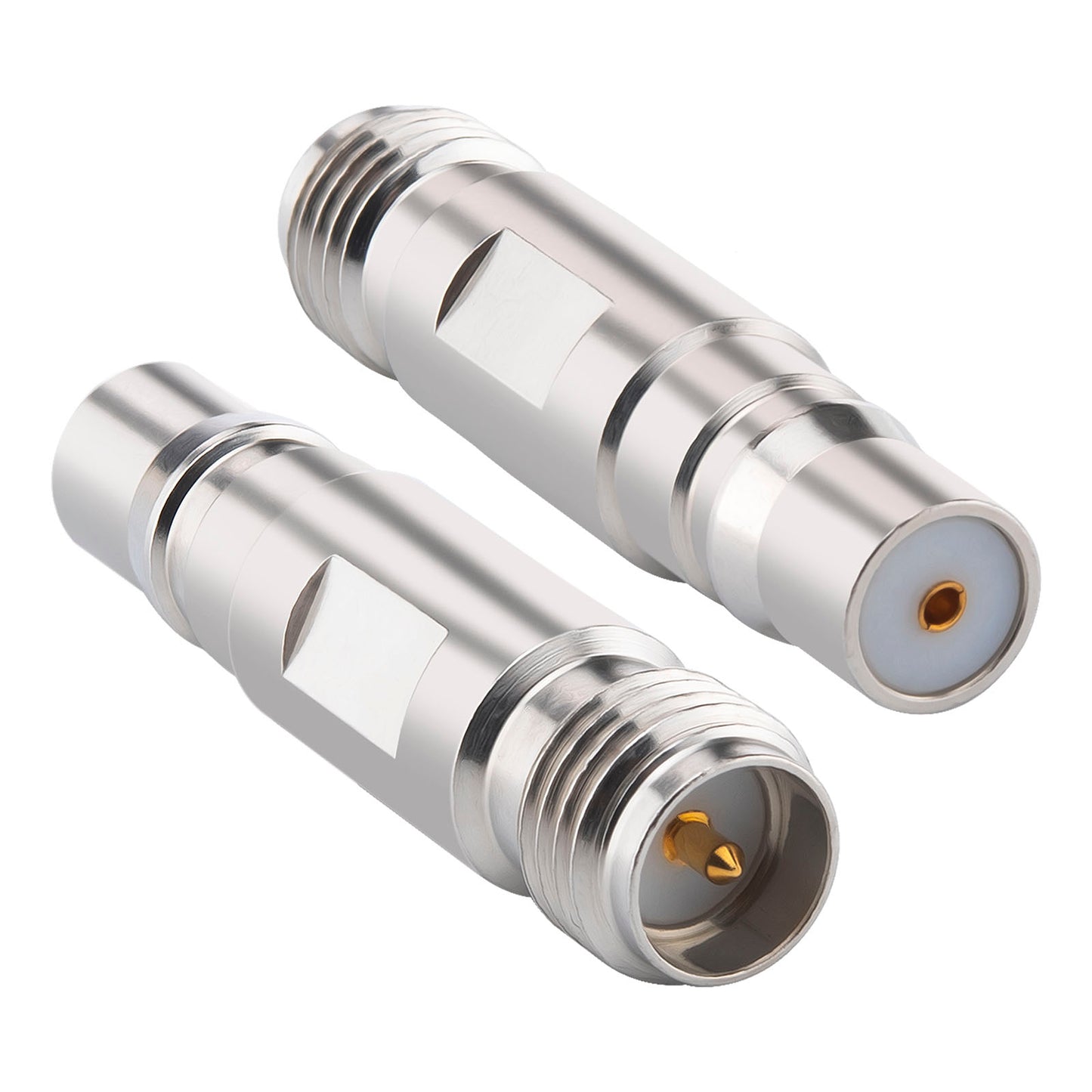 onelinkmore RP SMA Female to QMA Female Adapter, 6GHz RF Coaxial Connector for 5G Base Stations/Test Equipment/Industrial IoT