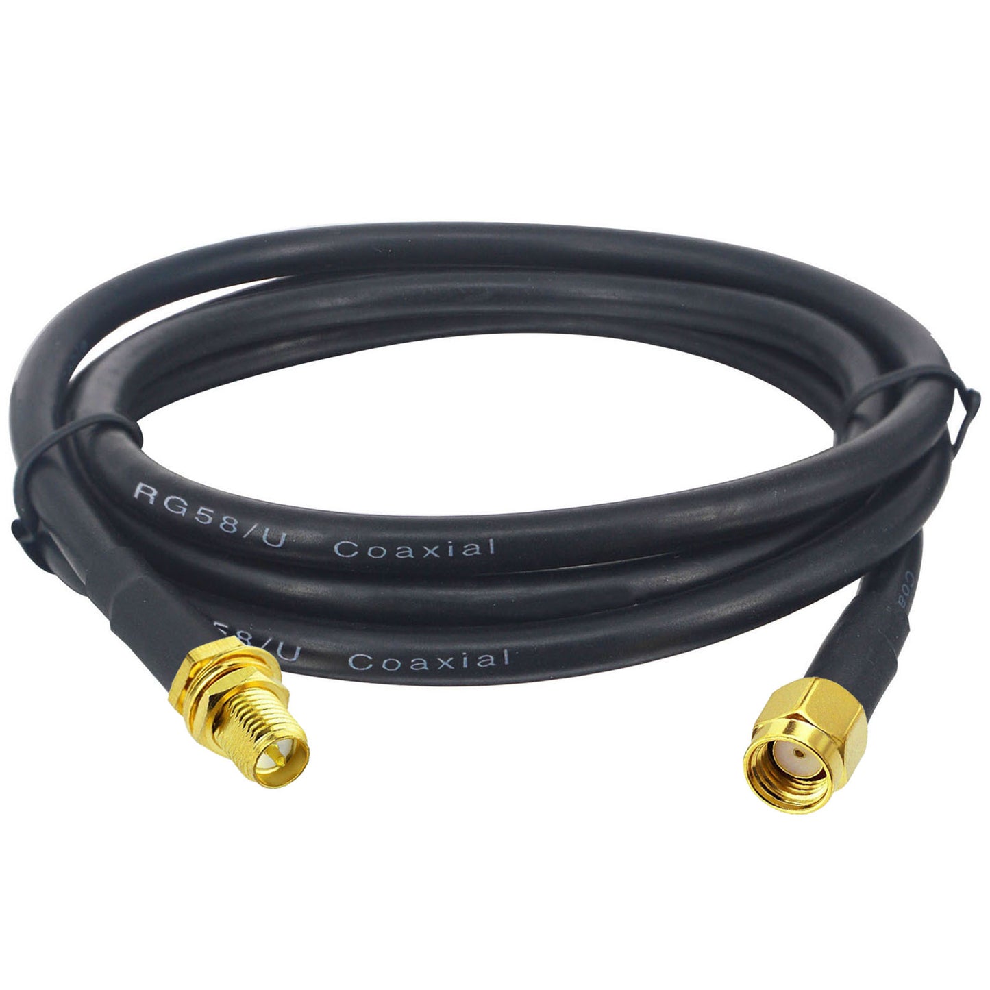 RP SMA Male to RP SMA Female Plug Connector Extension Cable RG58