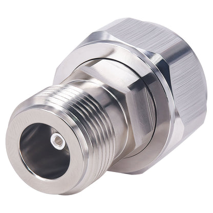 onelinkmore 4.3/10 Mini DIN Connector Male to N Female Adapter Teflon 0-6GHz Connector 4.3-10 Mini DIN Male Adapter