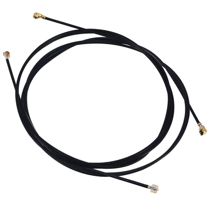 U.FL Male to Female Low-Loss WiFi Antenna Extension Cable, 23 in, for RF Modules, 2-Pack