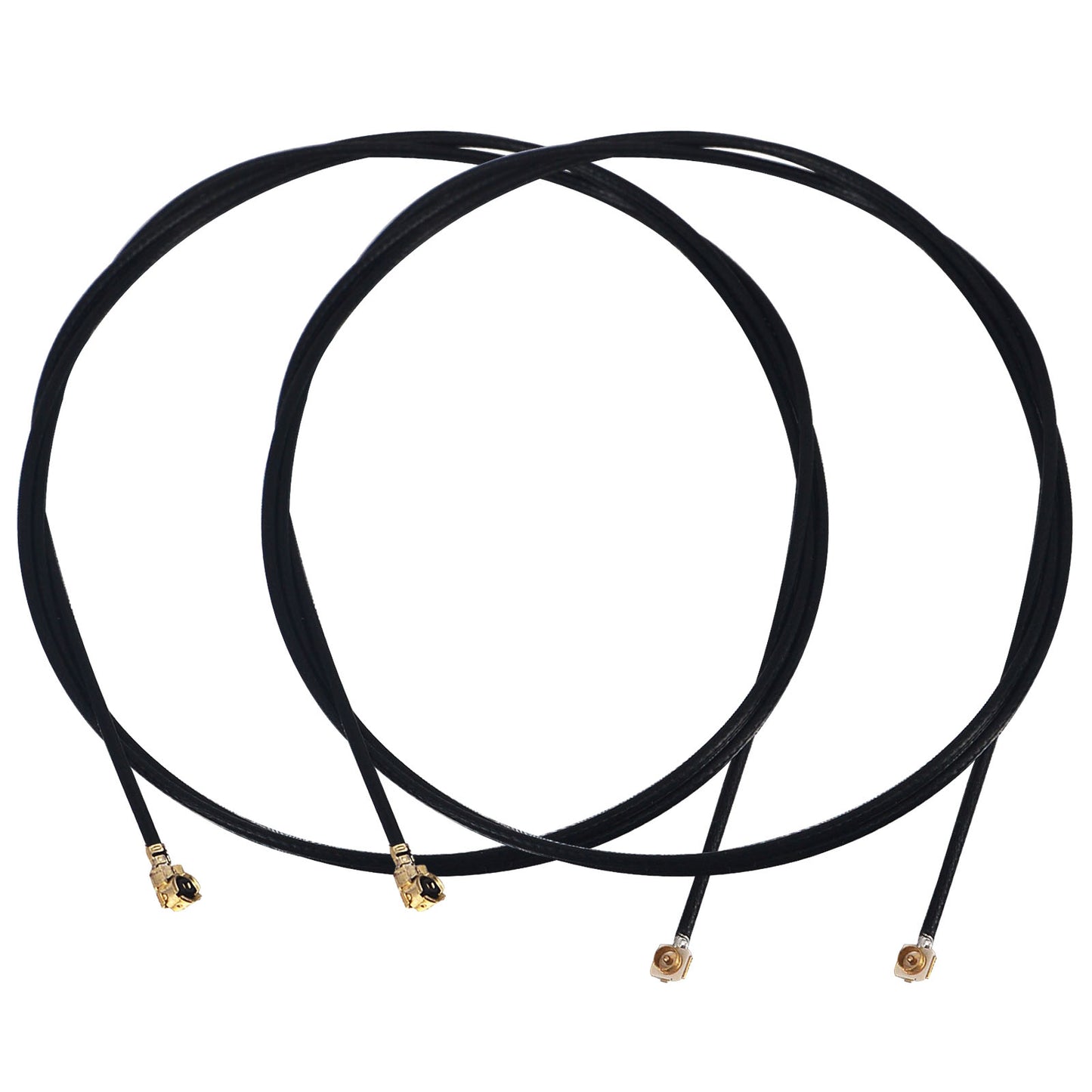 onelinkmore U.FL Cable U.FL Male to Female Pigtail Antenna WiFi Coaxial Low Loss Cable UFL/u.fl RF Coaxial Extension Cord 23 inch Pack of 2