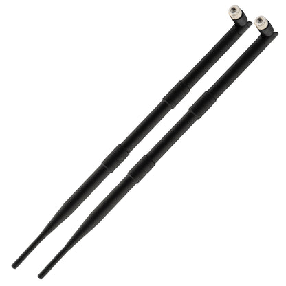 1090Mhz ADS-B Antenna SMA Male Plug Connector 9dbi Rubber Aerial Pack of 2