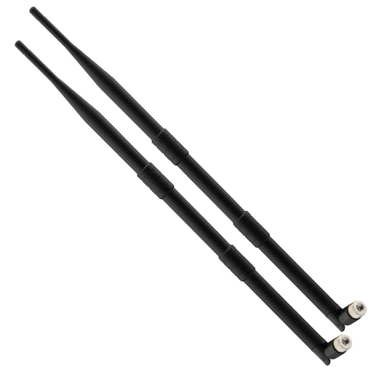 1090Mhz ADS-B Antenna SMA Male Plug Connector 9dbi Rubber Aerial Pack of 2