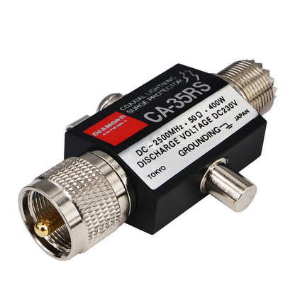 PL259 SO239 UHF Male to Female Connector Two Way Radio Repeater Coaxial Lightning Outdoor Antenna Arrester Surge Protector