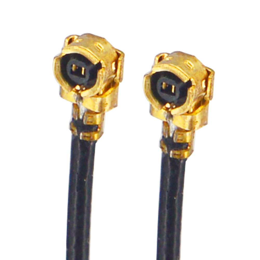 onelinkmore Pigtail Antenna WiFi Coaxial Low Loss Cable SMA Female Right Angle Bulkhead to RF U.FL 1.13 Cable 5cm for Wireless Routers Pack of 2