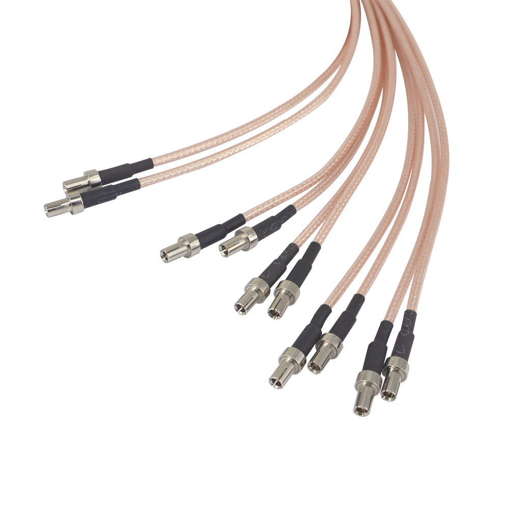 N male to Y type 2X TS9 male Straight Connector Splitter Combiner Cable Pigtail RF Extension RG316 1M Cable