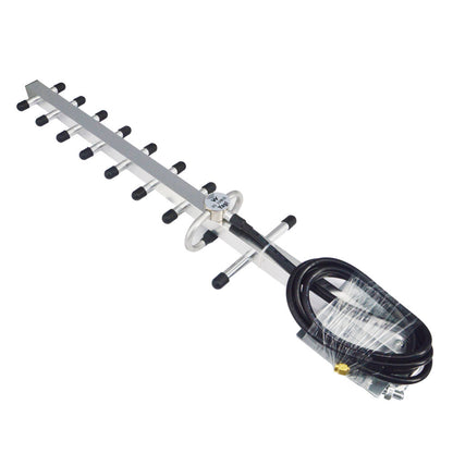 3G Antenna Yagi Exterior Antenna 18dbi SMA Male Outdoor Antenne Directional Booster Amplifier Modem RG58 25cm Cable