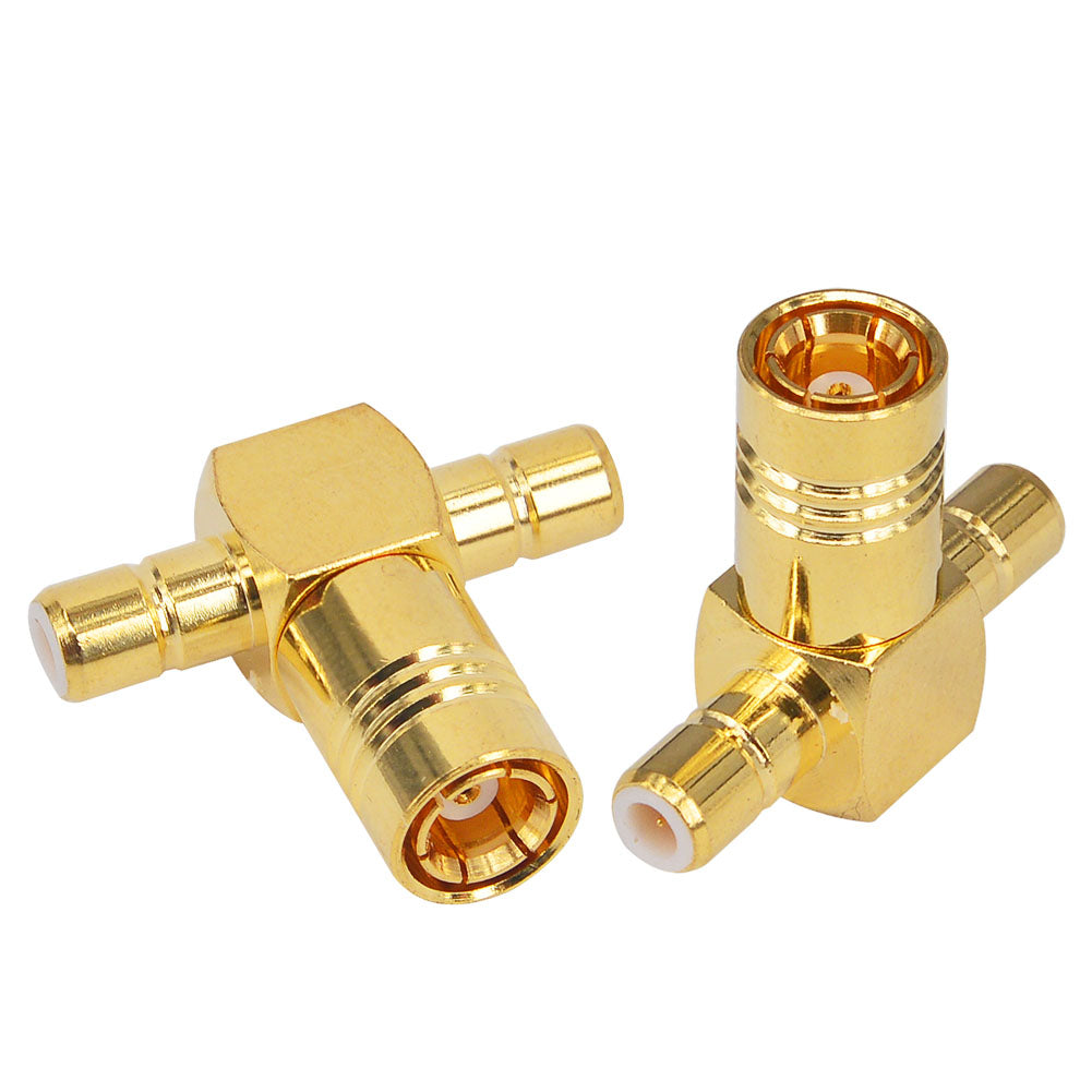 2 Pieces Satellite Radio FAKRA Antenna Adapter SMB Female to Dual SMB Male Connector Sirius XM Radio Factory Antenna Adapter