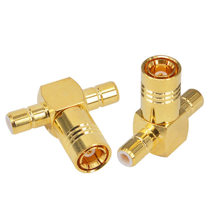 2 Pieces Satellite Radio FAKRA Antenna Adapter SMB Female to Dual SMB Male Connector Sirius XM Radio Factory Antenna Adapter