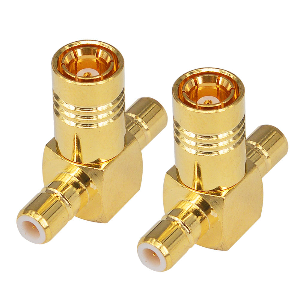 2 Pieces Satellite Radio FAKRA Antenna Adapter SMB Female to Dual SMB Male Connector Sirius XM Radio Factory Antenna Adapter