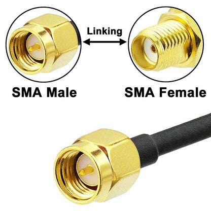 5dbi 698-2700MHz GSM 3G 4G Antenna Waterproof Outdoor Panel 4G LTE Aerial SMA male Magnetic Base Omnidirectional Antenne