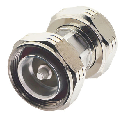onelinkmore L29 7/16 DIN Male Plug to 7/16 DIN Male Plug Adapter Converter 7/16 DIN Adaptor for Communication Network, RF Microwave Adapter Coax