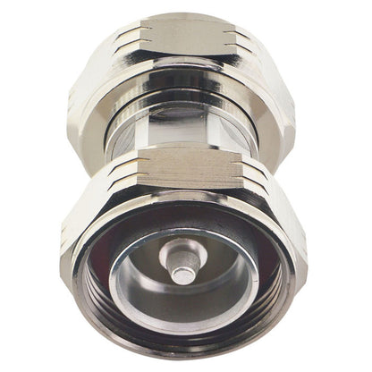onelinkmore L29 7/16 DIN Male Plug to 7/16 DIN Male Plug Adapter Converter 7/16 DIN Adaptor for Communication Network, RF Microwave Adapter Coax
