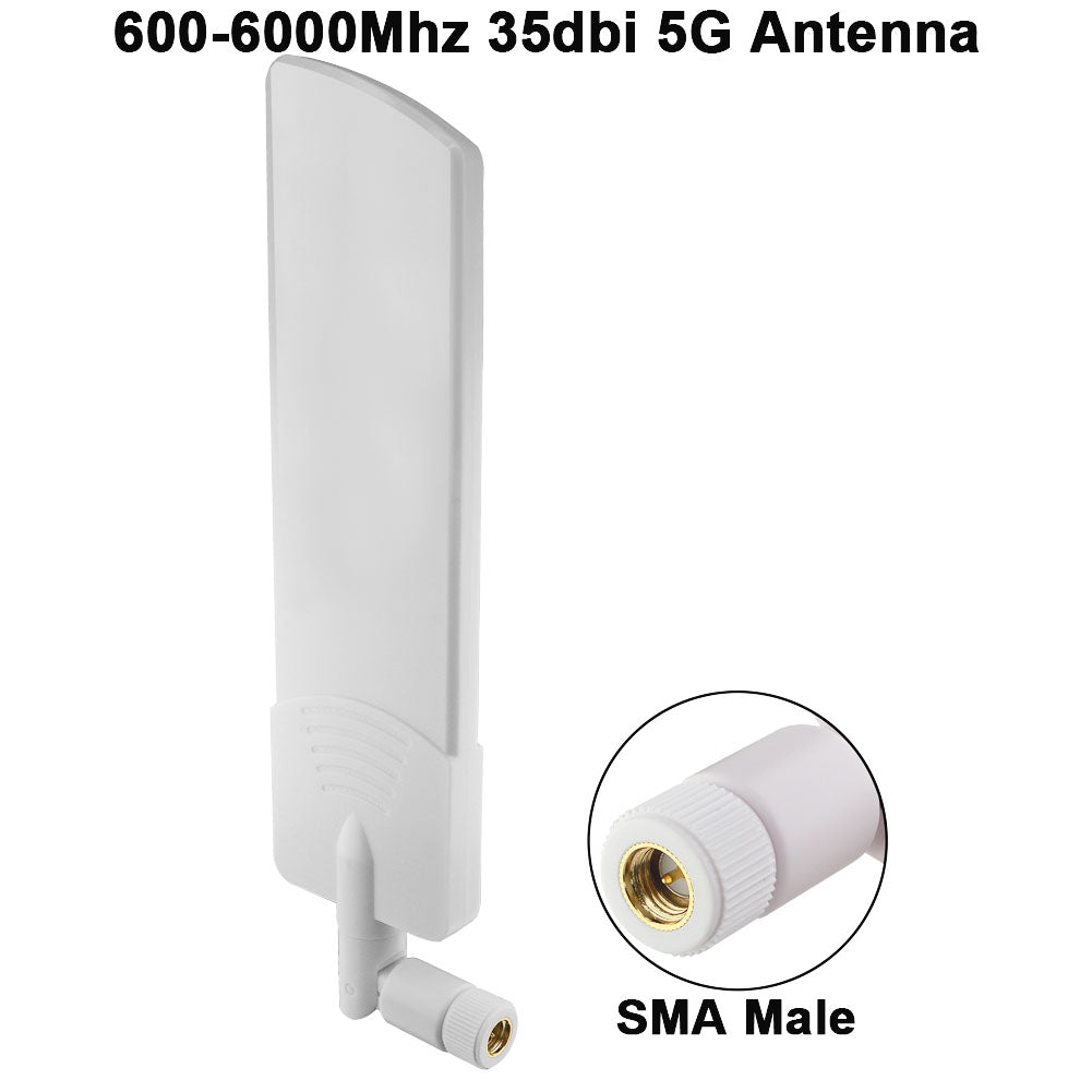 5G Antenna Bendable 600-6000Mhz 12dbi Omni 5G LTE SMA Male WiFi 3G 4G ...
