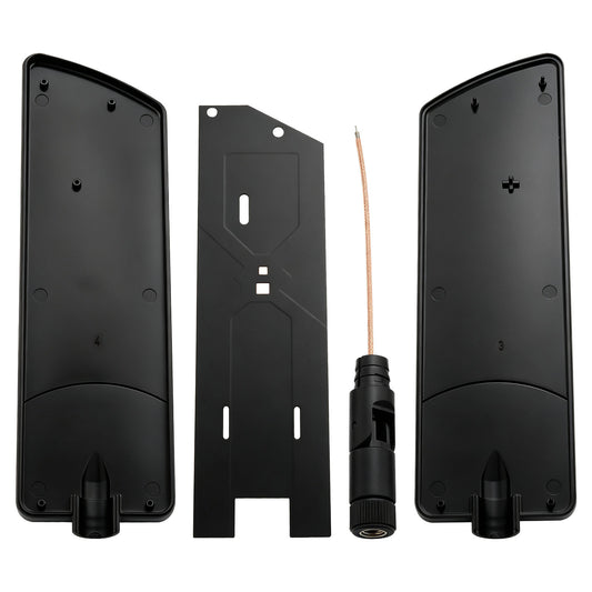 ONELINKMORE 5G LTE Antenna DIY Assembly Kit, 600-6000MHz 12dBi Wideband Omnidirectional Antenna Components with SMA Male Connector for Cellular Router, Modem and Gateway, Pack of 2, Unassembled