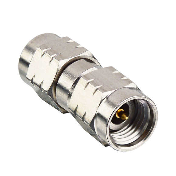 onelinkmore 2.92mm Precision Microwave Connector SMA Male Stainless Steel SMA Type Connector DC-40GHz 50Ohm Millimeter Connector Suit for 5G Wireless Communication