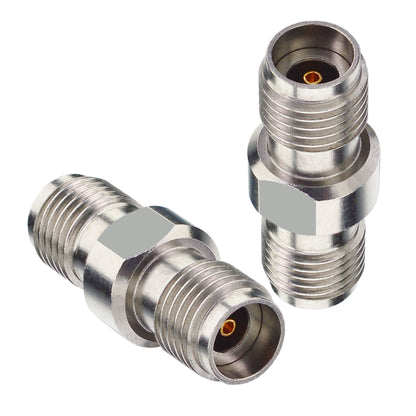 onelinkmore 2.92mm Precision Microwave Connector SMA Female Stainless Steel SMA Type Connector DC-40GHz 50Ohm Millimeter Connector Suit for 5G Wireless Communication