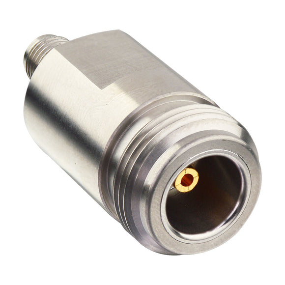 onelinkmore Precision SMA to N Type Connector SMA Female to N Female Straight Stainless Steel Adapter DC-18GHz 50 Ohm Coaxial Connector