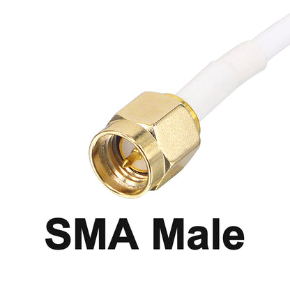 Ultra-wideband 5G Antennas 8dBi 600-6000MHz Outdoor 5G Antenna Omni Aerial Antennas with Magnetic Base SMA Male RG174 5M Cable for PCIE Network Card Router External Antenna Wireless Network Reception