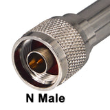 N Type Connector N Male 50ohm to N Female 75ohm Converter N Male to N Female RF coaxial impedance Converter 50 to 75 ohm Network Analyzer Adapter for Ham Radio Antenna Cable Cell Phone Signal Booster