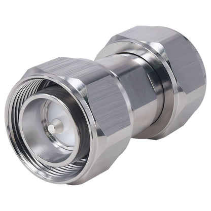 onelinkmore 4.3/10 Mini DIN Connector Male to 4.3/10 Mini DIN Male Adapter Teflon 0-6GHz Connector 4.3-10 Mini DIN Male Adapter