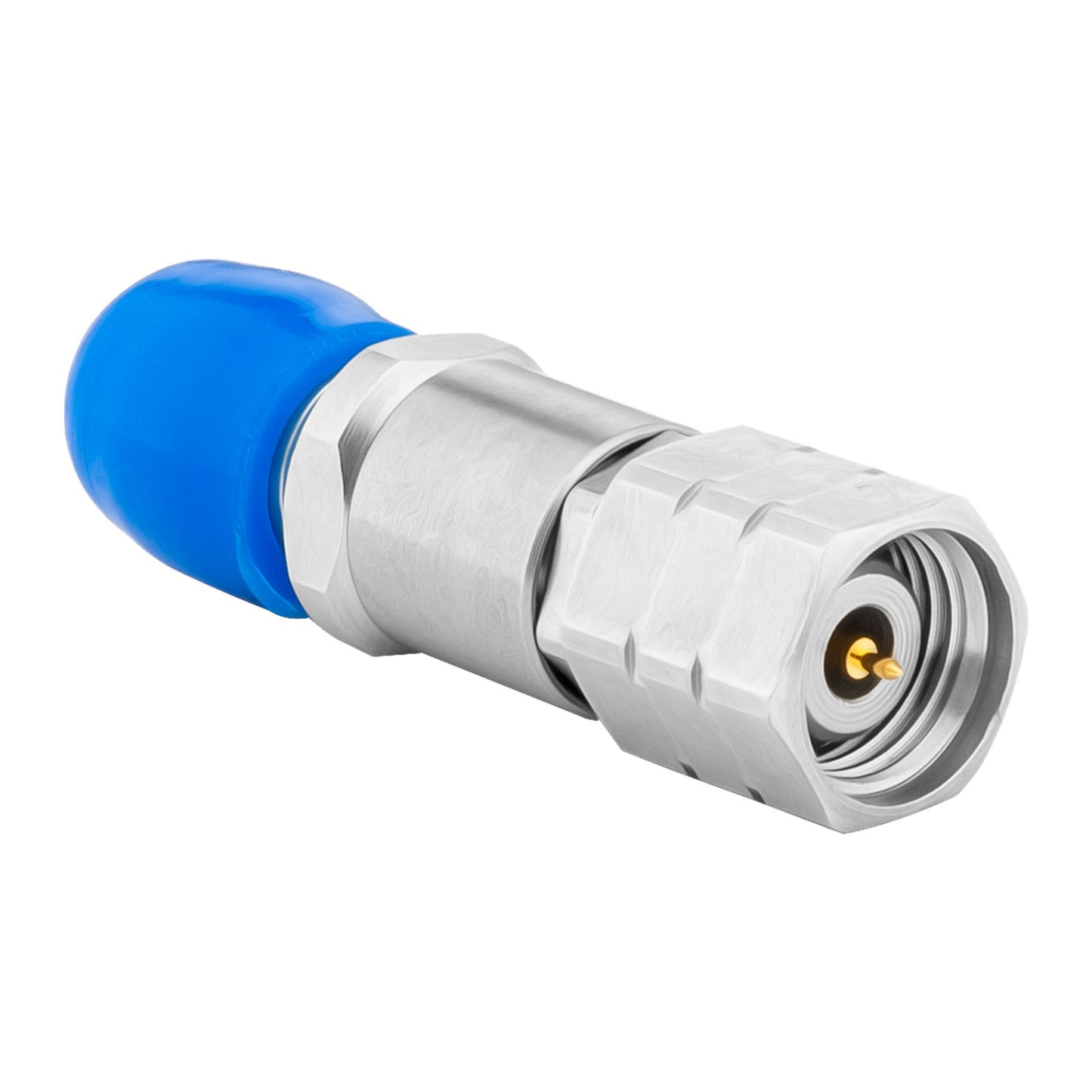 2.4 mm 1.85 mm Wave Connector Precision 1.85 mm Female to 2.4 mm Male Adapter Stainless Steel Body Microwave Adapter, 50 Ohm,DC to 50 GHz, VSWR 1:1.25