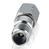 2.4 mm Wave Connector Precision 2.4 mm Male to 2.4 mm Female Adapter Stainless Steel Body Microwave Adapter, 50 Ohm,DC to 50 GHz, VSWR 1:1.3