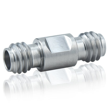 1.0 mm Wave Connector Precision 1.0 mm Female to 1.0 mm Female Adapter Stainless Steel Body Microwave Adapter, 50 Ohm,DC to 110 GHz, VSWR 1:1.3