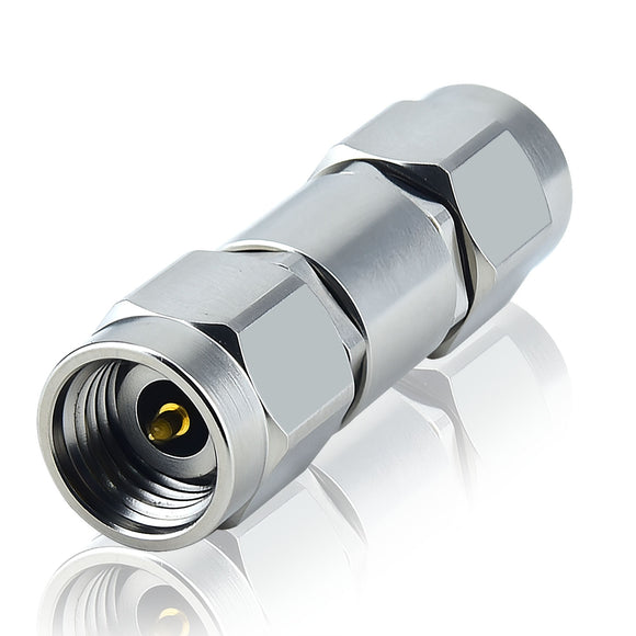 2.92 mm 3.5 mm Wave Connector Precision 2.92 mm Male to 3.5 mm Male Adapter Stainless Steel Body Microwave Adapter, 50 Ohm,DC to 34 GHz, VSWR 1:1.25