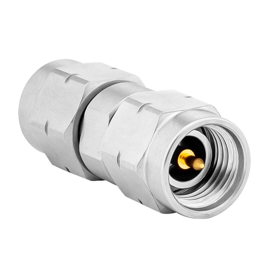 3.5 mm Wave Connector Precision 3.5 mm Male to 3.5 mm Male Adapter Stainless Steel Body Microwave Adapter, 50 Ohm,DC to 34 GHz, VSWR 1:1.2