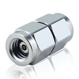 1.0 mm Wave Connector Precision 1.0 mm Male to 1.0 mm Male Adapter Stainless Steel Body Microwave Adapter, 50 Ohm,DC to 110 GHz, VSWR 1:1.3