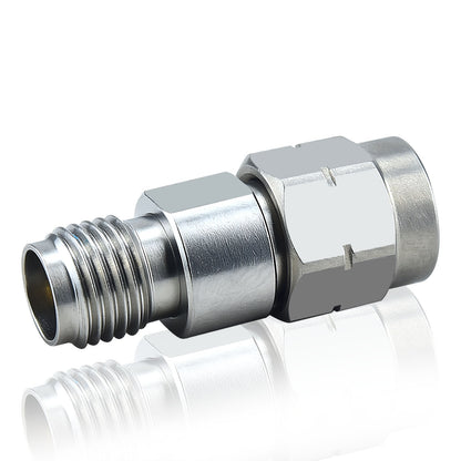 3.5 mm Wave Connector Precision 3.5 mm Male to 3.5 mm Female Adapter Stainless Steel Body Microwave Adapter, 50 Ohm,DC to 34 GHz, VSWR 1:1.2