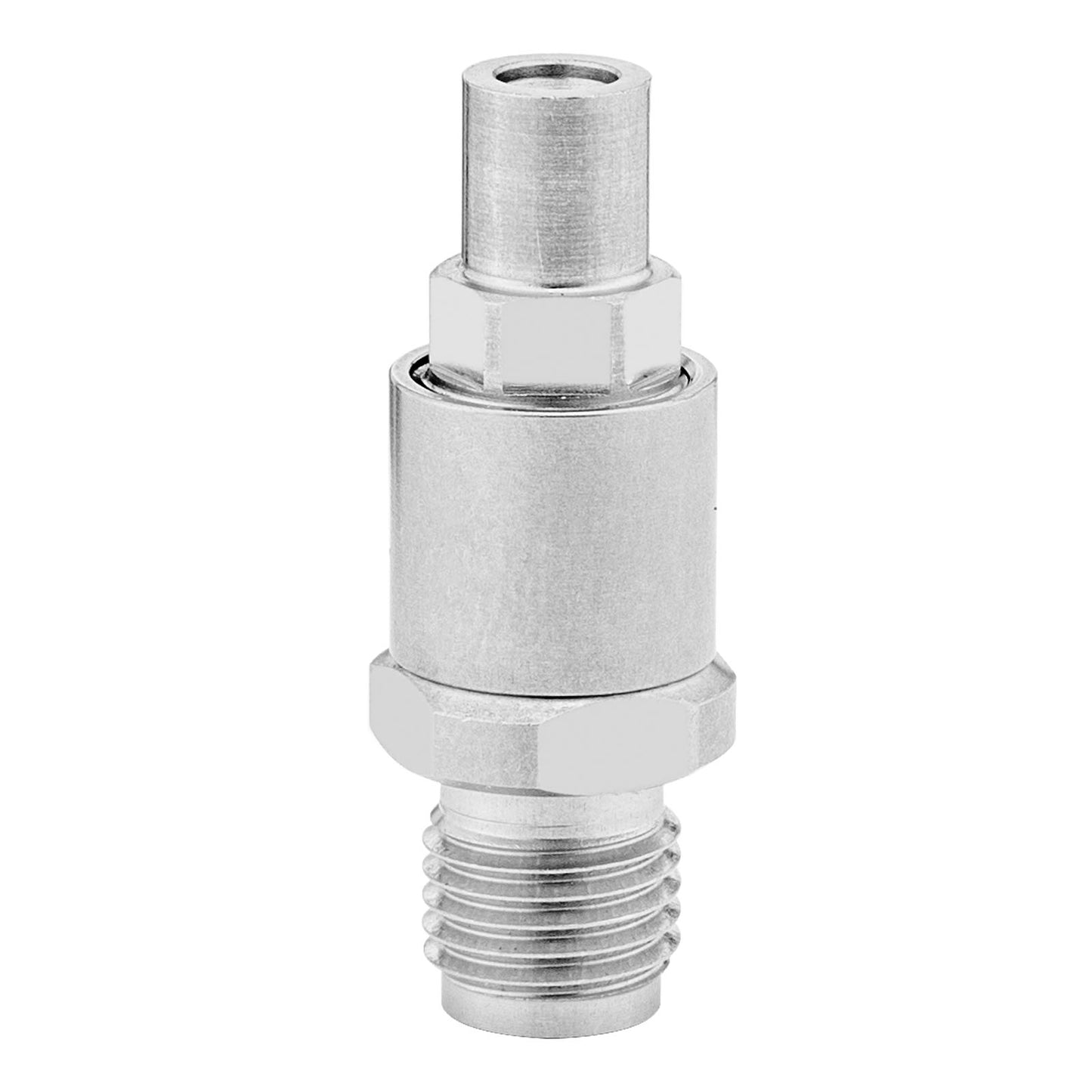 2.92 mm SSMP Wave Connector Precision 2.92 mm Female to SSMP Male Adapter Stainless Steel Body Microwave Adapter, 50 Ohm,DC to 40 GHz, VSWR 1:1.2