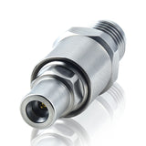 2.92 mm SSMP Wave Connector Precision 2.92 mm Female to SSMP Male Adapter Stainless Steel Body Microwave Adapter, 50 Ohm,DC to 40 GHz, VSWR 1:1.2