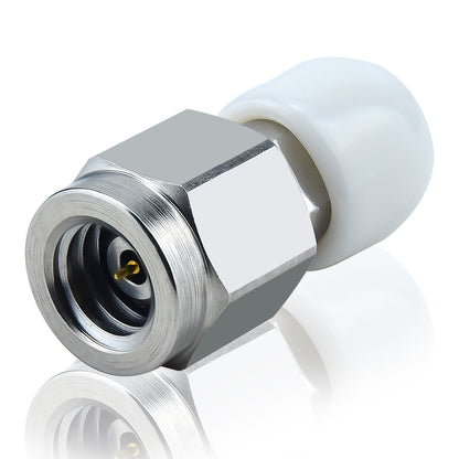 1.0 mm Wave Connector Precision 1.0 mm Male to 1.0 mm Female Adapter Stainless Steel Body Microwave Adapter, 50 Ohm,DC to 110 GHz, VSWR 1:1.3