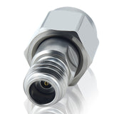 1.0 mm Wave Connector Precision 1.0 mm Male to 1.0 mm Female Adapter Stainless Steel Body Microwave Adapter, 50 Ohm,DC to 110 GHz, VSWR 1:1.3