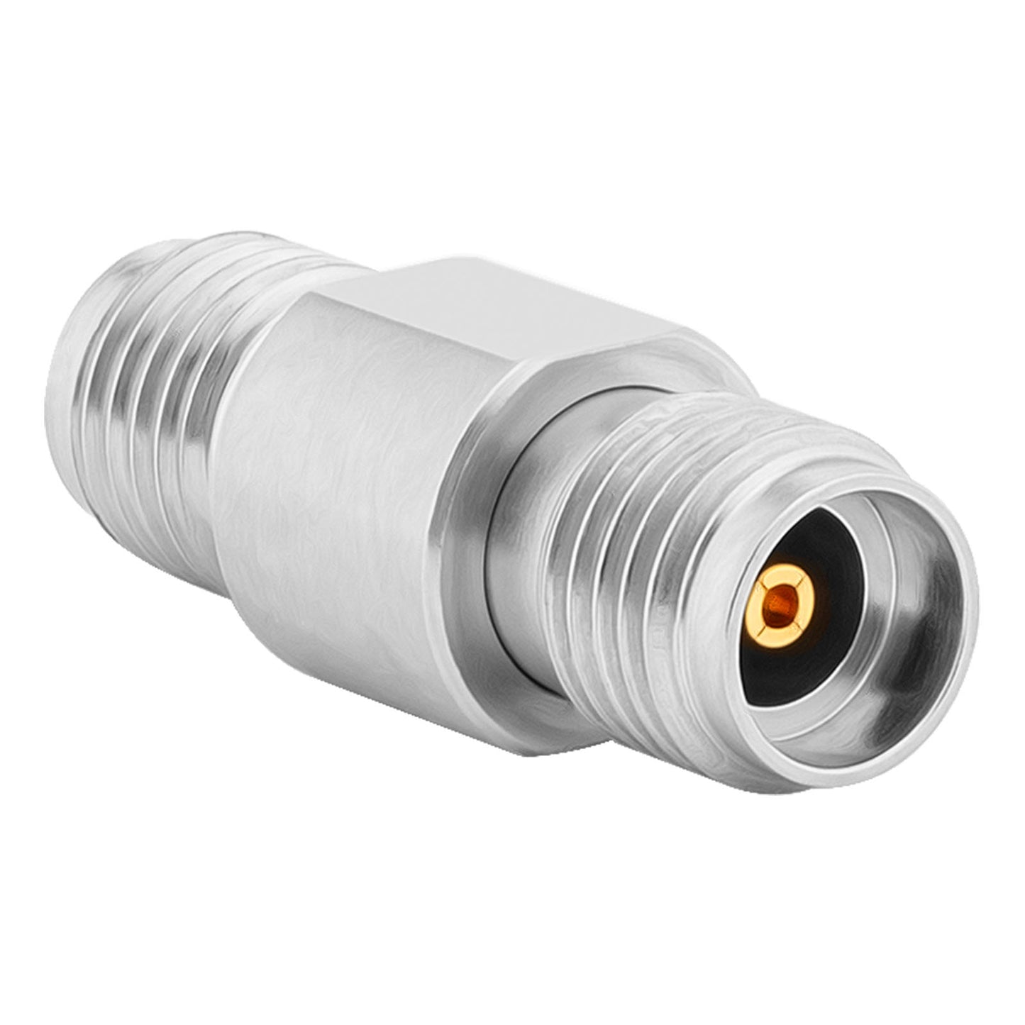 3.5 mm Wave Connector Precision 3.5 mm Female to 3.5 mm Female Adapter Stainless Steel Body Microwave Adapter, 50 Ohm,DC to 34 GHz, VSWR 1:1.2