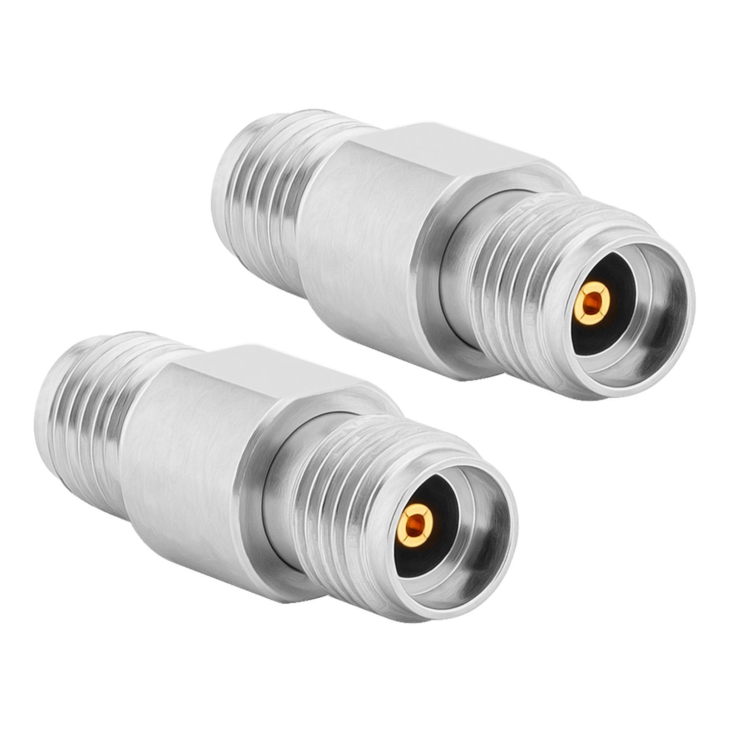 3.5 mm Wave Connector Precision 3.5 mm Female to 3.5 mm Female Adapter Stainless Steel Body Microwave Adapter, 50 Ohm,DC to 34 GHz, VSWR 1:1.2