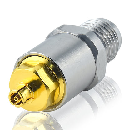 2.92 mm SSMP Wave Connector Precision 2.92 mm Female to SSMP Female Adapter Stainless Steel Body Microwave Adapter, 50 Ohm,DC to 40 GHz, VSWR 1:1.2