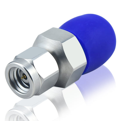 1.0 mm 1.85 mm Wave Connector Precision 1.0 mm Male to 1.85 mm Female Adapter Stainless Steel Body Microwave Adapter, 50 Ohm,DC to 67 GHz, VSWR 1:1.2