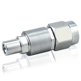 2.92 mm SSMP Wave Connector Precision 2.92 mm Male to SSMP Male Adapter Stainless Steel Body Microwave Adapter, 50 Ohm,DC to 40 GHz, VSWR 1:1.2