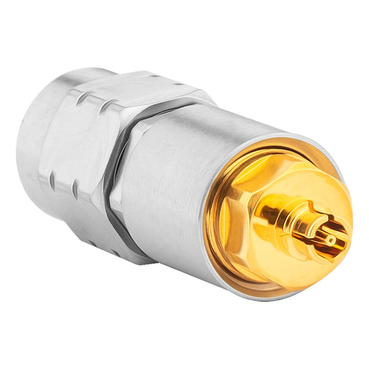 2.92 mm SSMP Wave Connector Precision 2.92 mm Male to SSMP Female Adapter Stainless Steel Body Microwave Adapter, 50 Ohm,DC to 40 GHz, VSWR 1:1.2