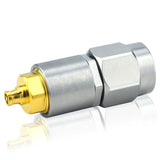 2.92 mm SSMP Wave Connector Precision 2.92 mm Male to SSMP Female Adapter Stainless Steel Body Microwave Adapter, 50 Ohm,DC to 40 GHz, VSWR 1:1.2