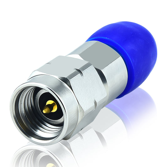 2.4 mm 3.5 mm Wave Connector Precision 2.4 mm Female to 3.5 mm Male Adapter Stainless Steel Body Microwave Adapter, 50 Ohm,DC to 34 GHz, VSWR 1:1.25