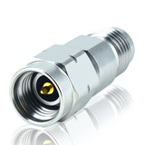 2.4 mm 3.5 mm Wave Connector Precision 2.4 mm Female to 3.5 mm Male Adapter Stainless Steel Body Microwave Adapter, 50 Ohm,DC to 34 GHz, VSWR 1:1.25