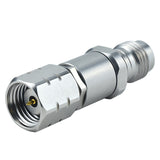 1.85 mm Wave Connector Precision 1.85 mm Male to 1.85 mm Female Adapter Stainless Steel Body Microwave Adapter, 50 Ohm,DC to 67 GHz, VSWR 1:1.25
