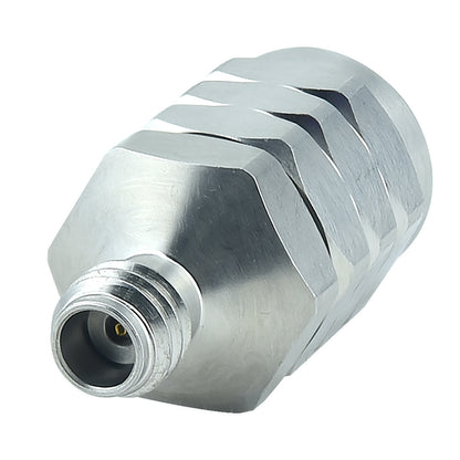 1.0 mm 1.85 mm Wave Connector Precision 1.0 mm Female to 1.85 mm Male Adapter Stainless Steel Body Microwave Adapter, 50 Ohm,DC to 67 GHz, VSWR 1:1.2