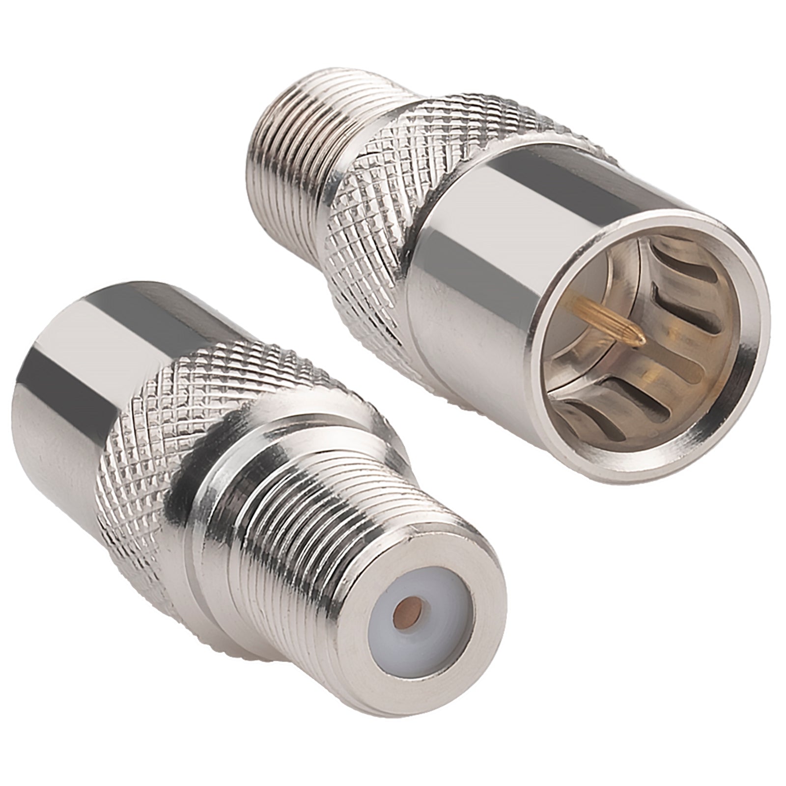 Push On Adapter Coax Quick Connector Quick Push On Male to F Female Adapter F Type Mal ...